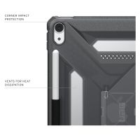 UAG Scout Plus Backcover met stand Apple iPad Air 11 inch (2026) M4 / (2025) M3 / (2024) M2 - Ash