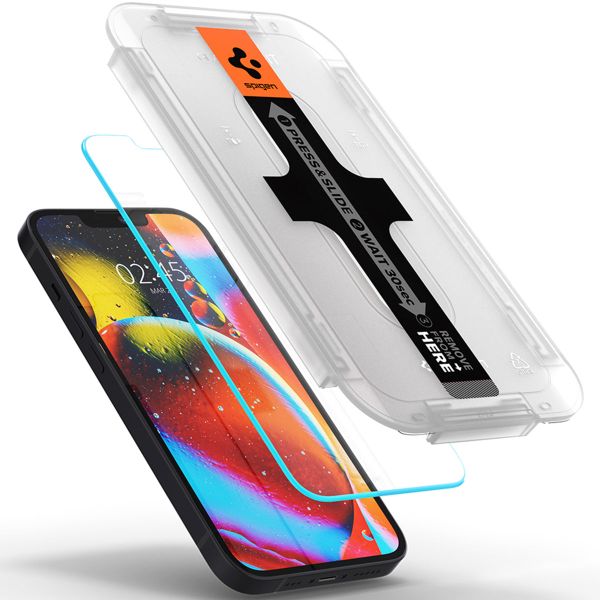 Spigen GLAStR EZ Fit Screenprotector + Applicator 2-pack Apple iPhone 14 / 13 / 13 Pro