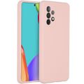 Accezz Liquid Silicone Backcover Samsung Galaxy A52(s) (5G/4G) - Roze