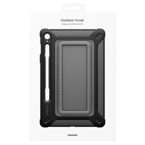 Samsung Originele Outdoor Cover Samsung Tab S10 Lite / S9 11 inch / S10 FE / S9 FE 10.9 inch - Black