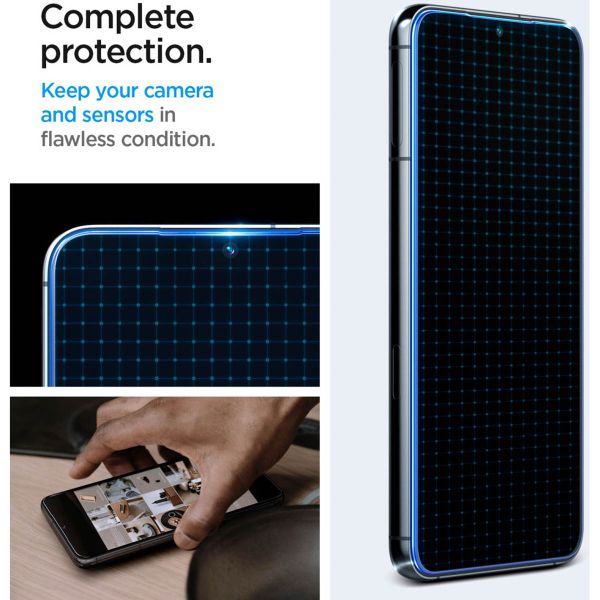 Spigen GLAStR EZ Fit Screenprotector + Applicator 2-pack Samsung Galaxy S23