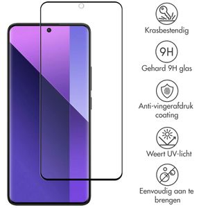 Accezz Gehard Glas Full Cover Screenprotector Xiaomi Redmi Note 13 Pro Plus (5G)