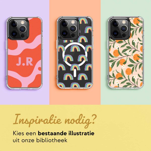 Ontwerp je eigen MagSafe Clear Case  Apple iPhone 15 Pro - Transparant