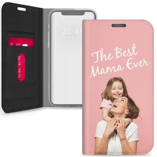 Ontwerp je eigen Compact gel bookcase hoes Apple iPhone 17 Pro Max - Wit