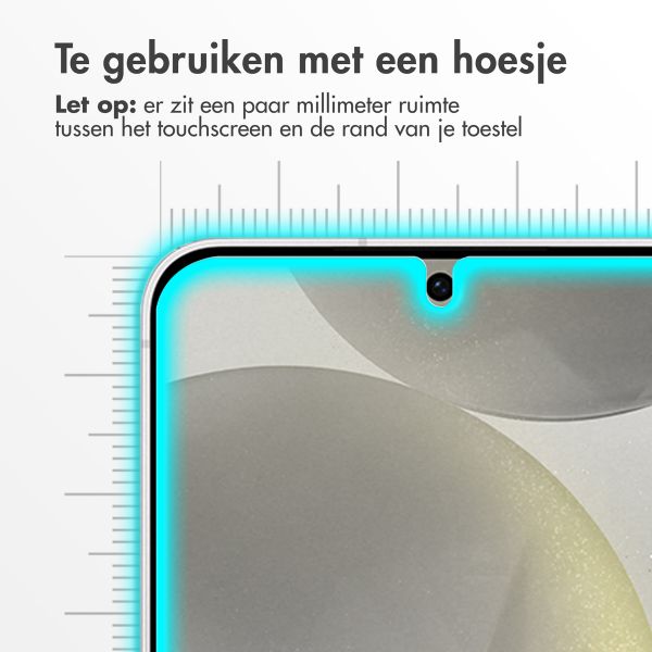 Accezz Gehard Glas Screenprotector Samsung Galaxy S24 / S25 - Transparant