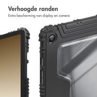 Accezz Rugged Trifold Bookcase Samsung Galaxy Tab A9 Plus - Donkerblauw