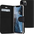 Accezz Wallet Softcase Bookcase iPhone 13 Pro - Zwart