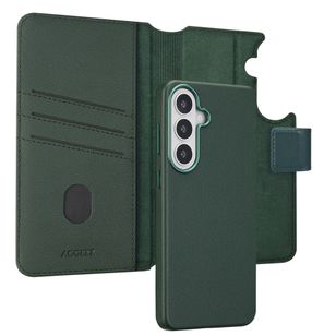 Accezz Leather Bookcase 2-in-1 met MagSafe Samsung Galaxy S26 Plus - Cedar Green