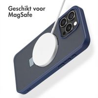 Accezz Ring Stand Backcover met MagSafe Apple iPhone 15 Pro Max - Blauw