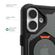 UAG Plasma XTE Backcover MagSafe iPhone 16 - Black / Orange