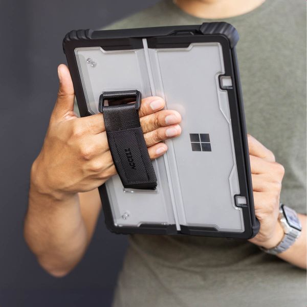 Accezz Rugged case met stand Microsoft Surface Go / Go 2 / Go 3 / Go 4 - Zwart