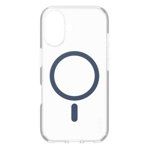 CARE by PanzerGlass Urban Combat Case MagSafe iPhone 16 - Transparant / Blauw