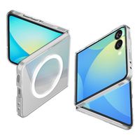 Spigen AirSkin Backcover MagSafe Samsung Galaxy Z Flip 6 / Flip 7 FE - Clear / White