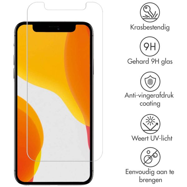 Accezz Gehard Glas Screenprotector 2-pack Apple iPhone 12 Mini