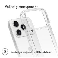 Accezz Xtreme Impact Backcover Apple iPhone 17 Pro - Transparant