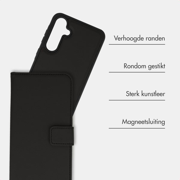 imoshion Uitneembare 2-in-1 Luxe Bookcase Samsung Galaxy A55 - Zwart