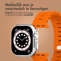 Accezz Ocean bandje Apple Watch | 44/45/46/49 mm - Oranje