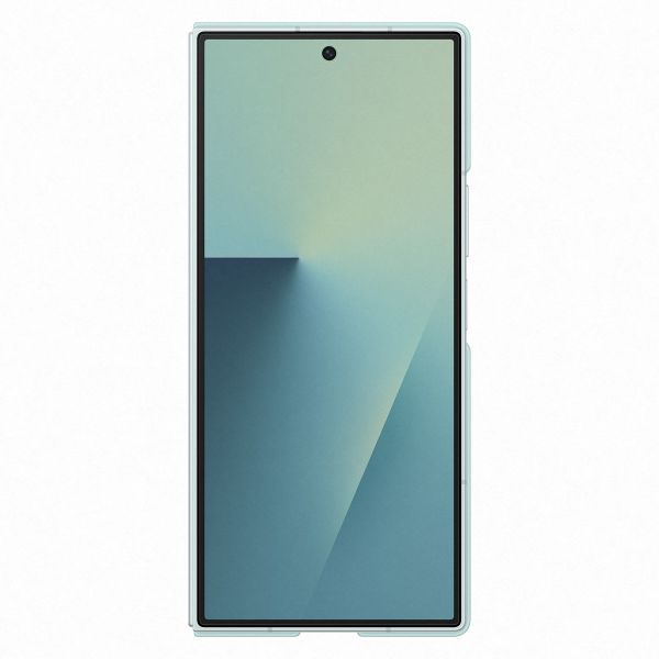 Samsung Silicone Case met stand Samsung Galaxy Z Fold 7 - Mint