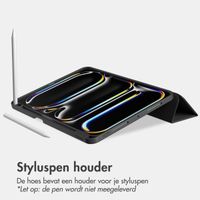 Accezz Smart Silicone Bookcase Apple iPad Pro 11 (2024) M4 - Zwart