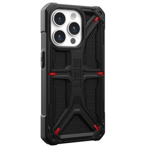 UAG Monarch Backcover iPhone 15 Pro - Kevlar Black