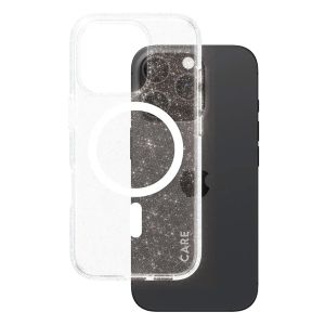 CARE by PanzerGlass Star Lit Case MagSafe iPhone 16 Pro - Wit