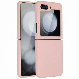 Accezz Liquid Silicone Backcover Samsung Galaxy Z Flip 5 - Roze