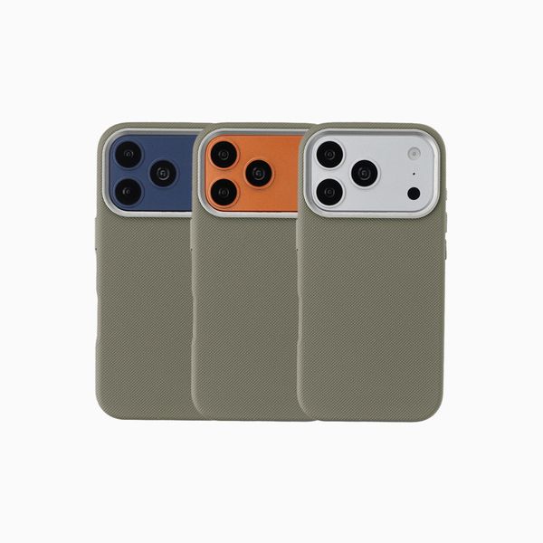 Accezz Mesh Backcover met MagSafe Apple iPhone 17 Pro Max - Donkergrijs