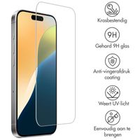 Accezz Gehard Glas Screenprotector iPhone 16 Pro