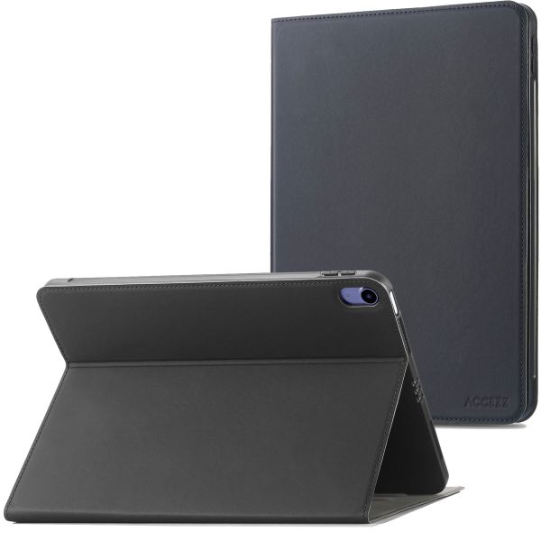 Accezz Classic Tablet Case iPad Mini 7 (2024) / iPad Mini 6 (2021) - Zwart