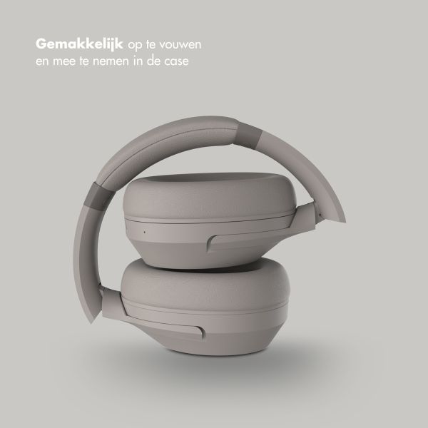 Selencia Urban Play Draadloze Koptelefoon - Active Noise Cancelling (ANC) - Met Opbergcase - Cosy Grey