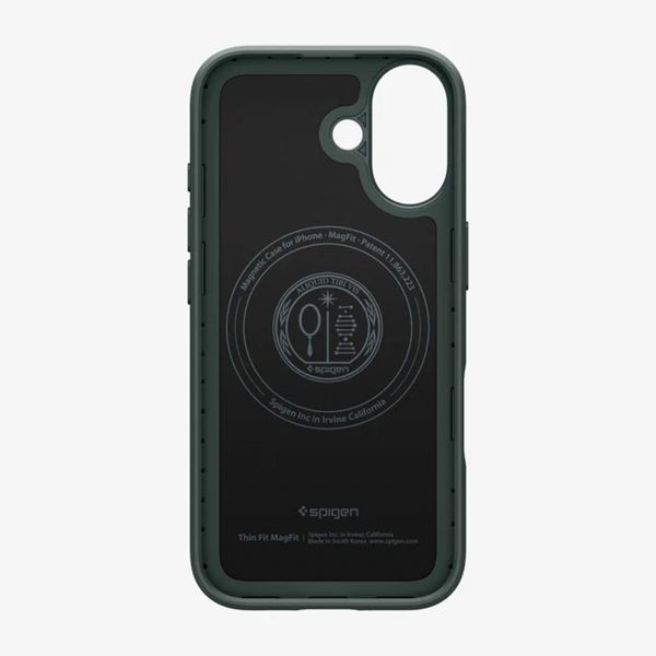 Spigen Thin Fit Backcover MagSafe Apple iPhone 17 - Abyss Green