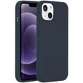 Accezz Liquid Silicone Backcover iPhone 13 - Donkerblauw