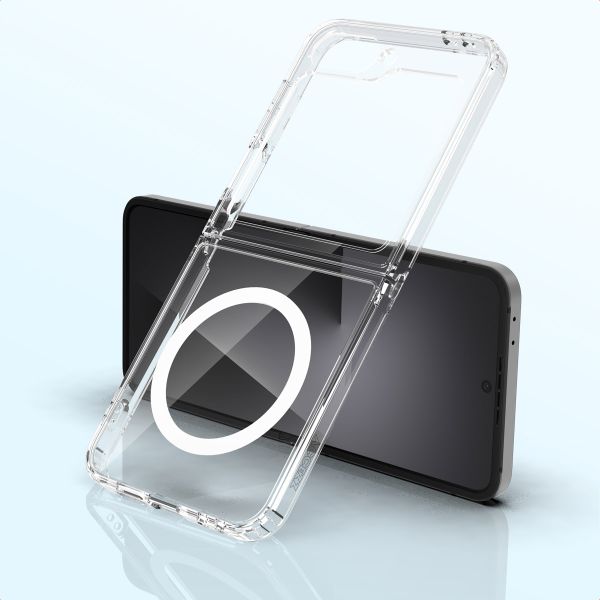 Accezz Xtreme Impact Backcover Samsung Galaxy Z Flip 7 FE - Transparant