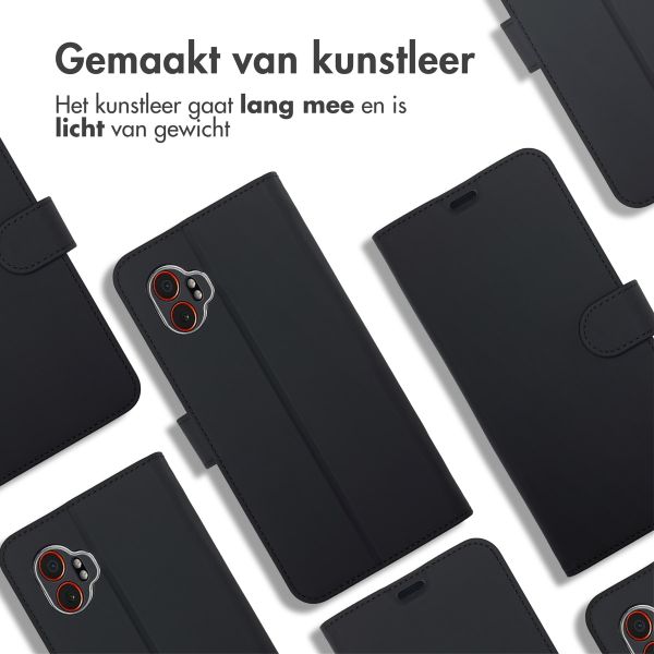 Accezz Wallet Softcase Bookcase Samsung Galaxy Xcover 7 Pro - Zwart