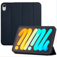 Accezz Trifold Bookcase Apple iPad Mini 7 (2024) / iPad Mini 6 (2021) - Blauw