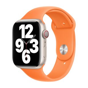 Apple Sport Band Apple Watch | 38/40/41/42 mm - Maat S/M/L - Bright Orange