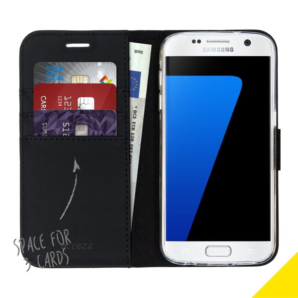 Accezz Wallet Softcase Bookcase Samsung Galaxy S7