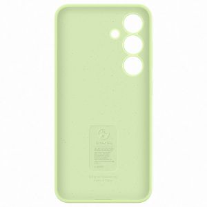 Samsung Originele Silicone Backcover Galaxy S24 - Light Green