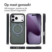 Accezz Ring Stand Backcover met MagSafe Apple iPhone 17 Pro Max - Zwart
