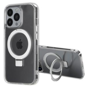 Accezz Ring Stand Backcover met MagSafe Apple iPhone 13 Pro Max - Transparant