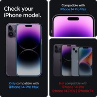 Spigen GLAStR EZ Fit Screenprotector + Applicator 2-pack Apple iPhone 14 Pro Max