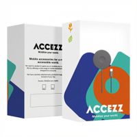Accezz Wireless Charger USB-C - MagSafe en Qi2 Draadloze Oplader - 1 meter - Wit