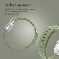 Accezz Ocean bandje Apple Watch | 44/45/46/49 mm - Khaki