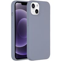 Accezz Liquid Silicone Backcover Apple iPhone 13 - Lavender Gray