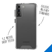 Accezz Xtreme Impact Backcover Samsung Galaxy S21 Plus - Transparant