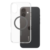 CARE by PanzerGlass Urban Combat Case MagSafe Apple iPhone 16 Plus- Transparant / Blauw