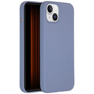 Accezz Liquid Silicone Backcover Apple iPhone 15 Plus - Lavender Grey
