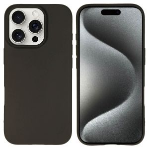 Accezz Color Backcover iPhone 16 Pro - Zwart