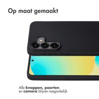 Accezz Color Backcover Samsung Galaxy S25 FE - Zwart