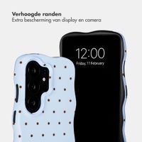 Selencia Vivid Wavy Backcover met MagSafe Samsung Galaxy S26 Ultra - Happy Dots Digital Sky